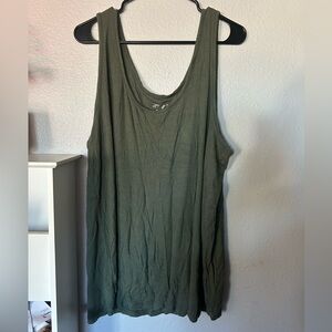 Terra & Sky Forest Green Tank Top